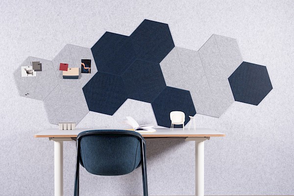 Fliesen Hexagon Plain Large