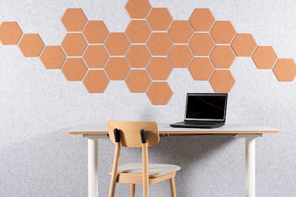 Fliesen Hexagon Plain Small