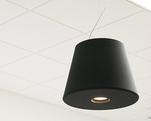 Akustische Hängeleuchte Cup