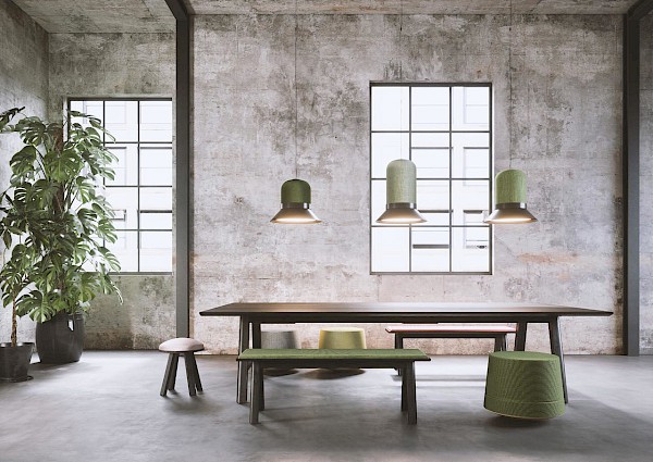 Acoustic Pendant Lamp BuzziHat