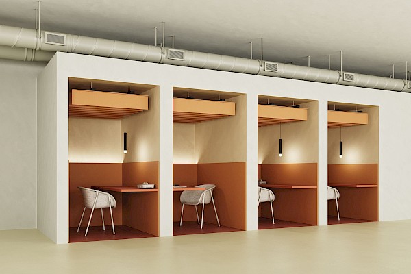 Straight Acoustic Ceiling System - 1200–2400 x1800