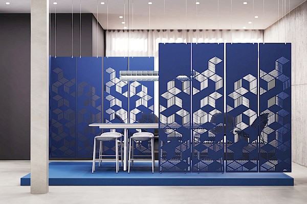 Cubes Acoustic Divider - Set of 2