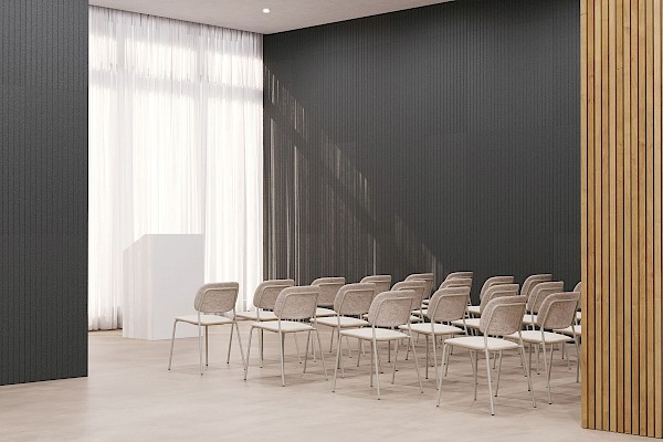Slats Acoustic Pattern Panel - 2400x1200