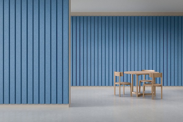 Pleat Acoustic Wall Panel - 2880x750
